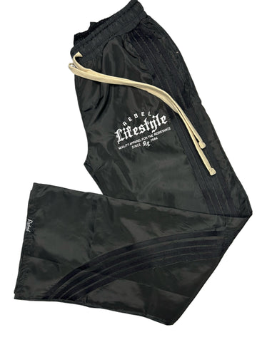 Stacked Nylon Pants (run slim, go 1 size up)
